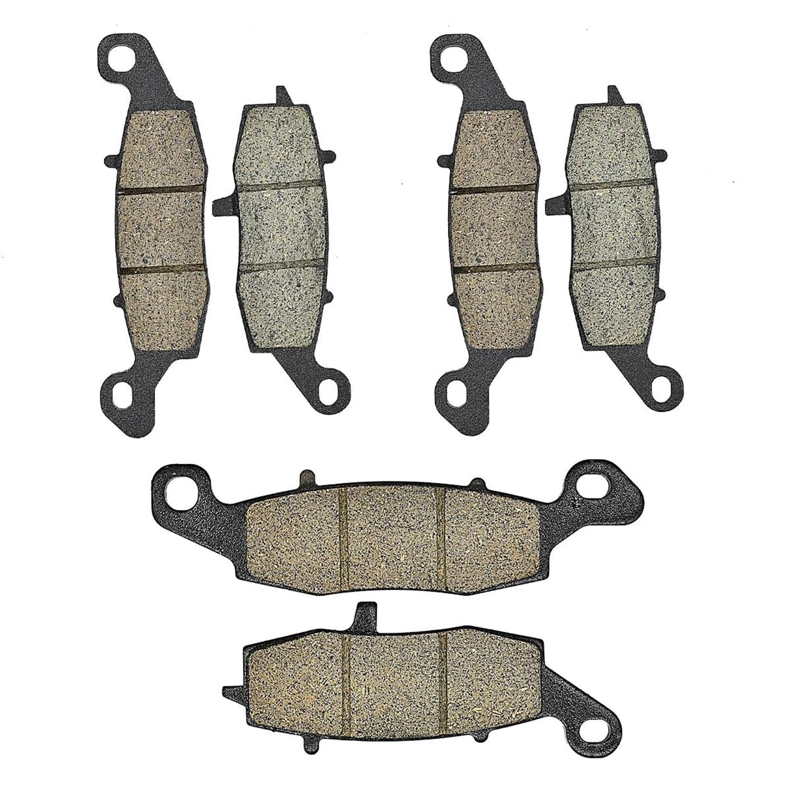 Pastiglie Freno Anteriori E Posteriori per Motociclette per Kawasaki ZR 750 F ZR750 F (ZR-7) 1999-2004 Pastiglie Freno Nere Pastiglie Freno Moto