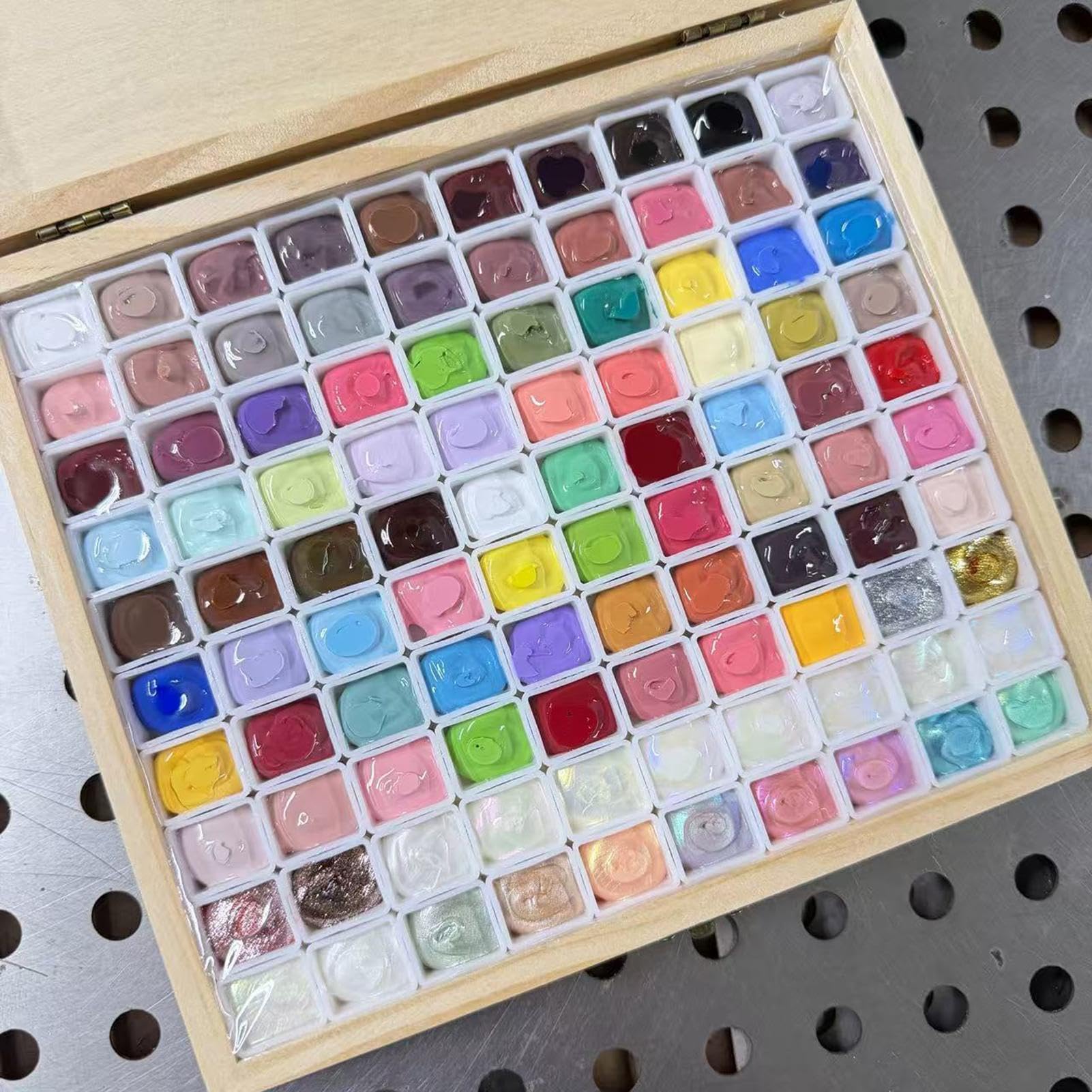 Patpat Paleta Żelowa 100 Kolorów Długotrwały Wysoko Pigmentowany Gradient 2 | Pat Painting Gel do Manicure dla Kobiet i Dziewczyn French Manicure Salon Dom Randka Wakacje Ślub