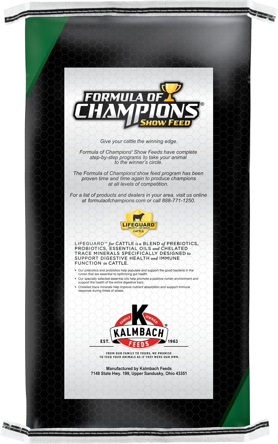 Pro-Finisher Textured Beef Feed for Feeding Show Calves, 50 lb Bag