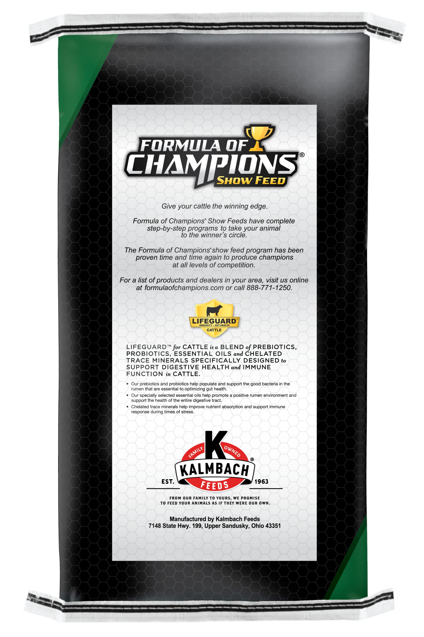 Kalmbach Feeds Formula Of Champions Mega Champ, 50 Lb