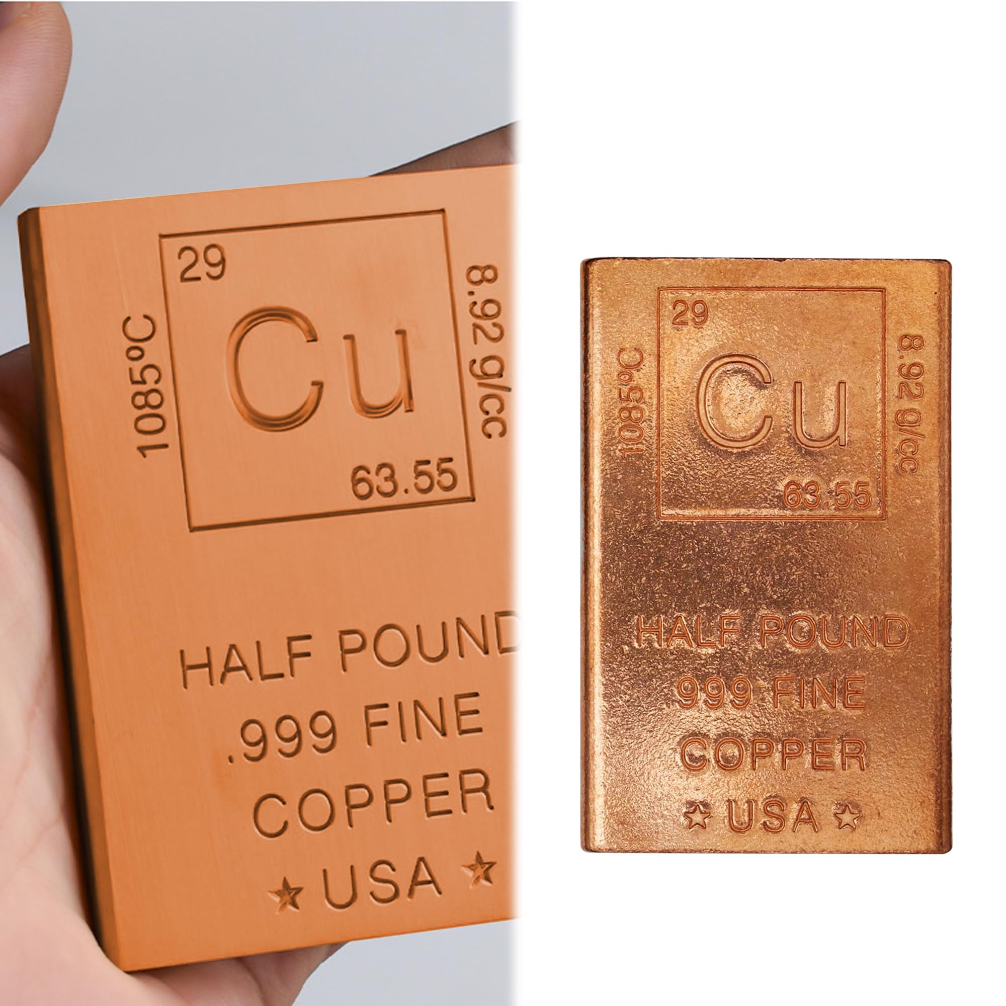 銅　インゴット Amazon | LANJING 銅インゴット 銅 銅インゴット 銅棒 机上 ペーパー