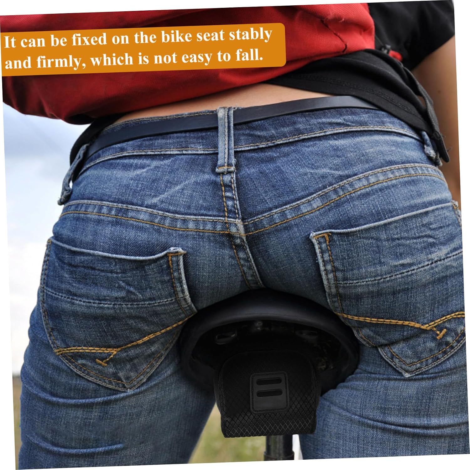 Bike Seat Bag Large Capacity Bicycle Rear Pouch Waterproof Outdoor Cycling Storage Saddle Pack for Mountain Road Bikes