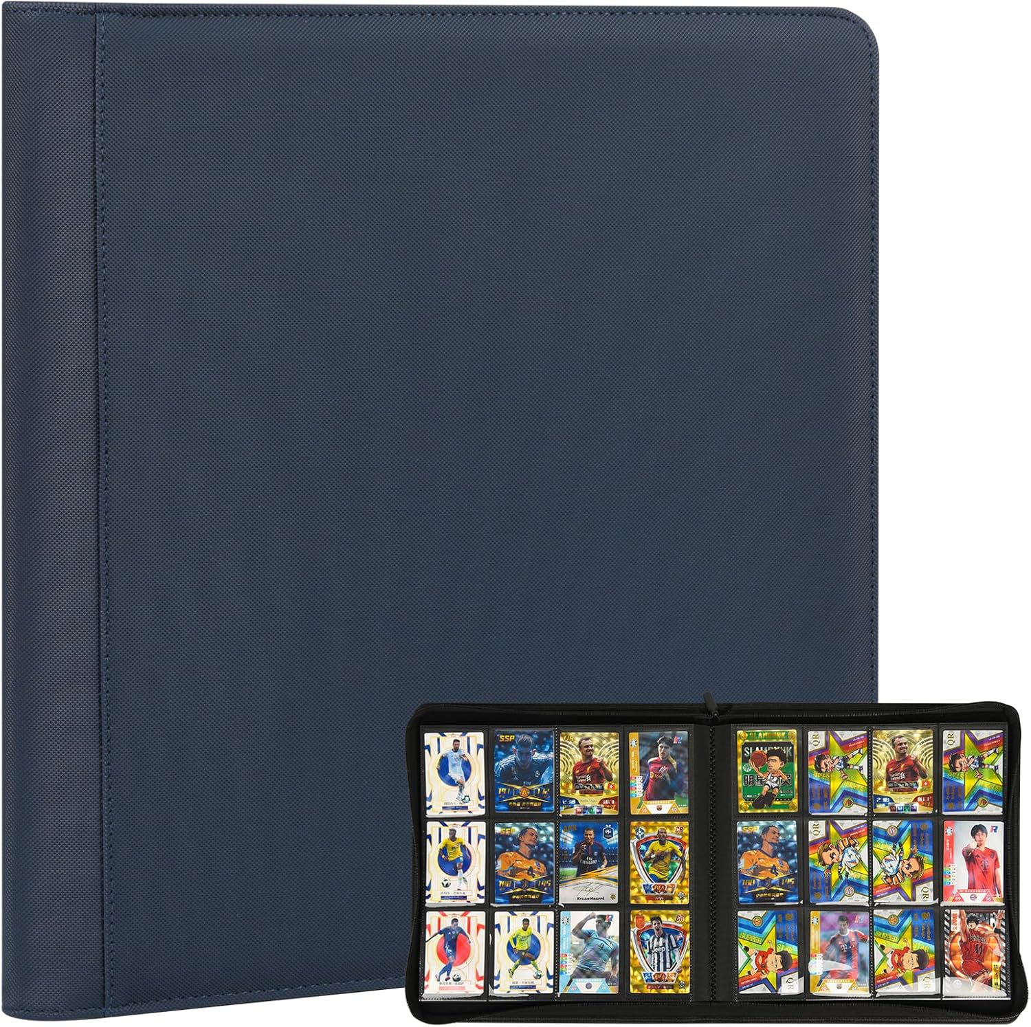 Amazon.com: SKYHJK Trading Card Binder 480 Pockets, 12 Pockets Card ...