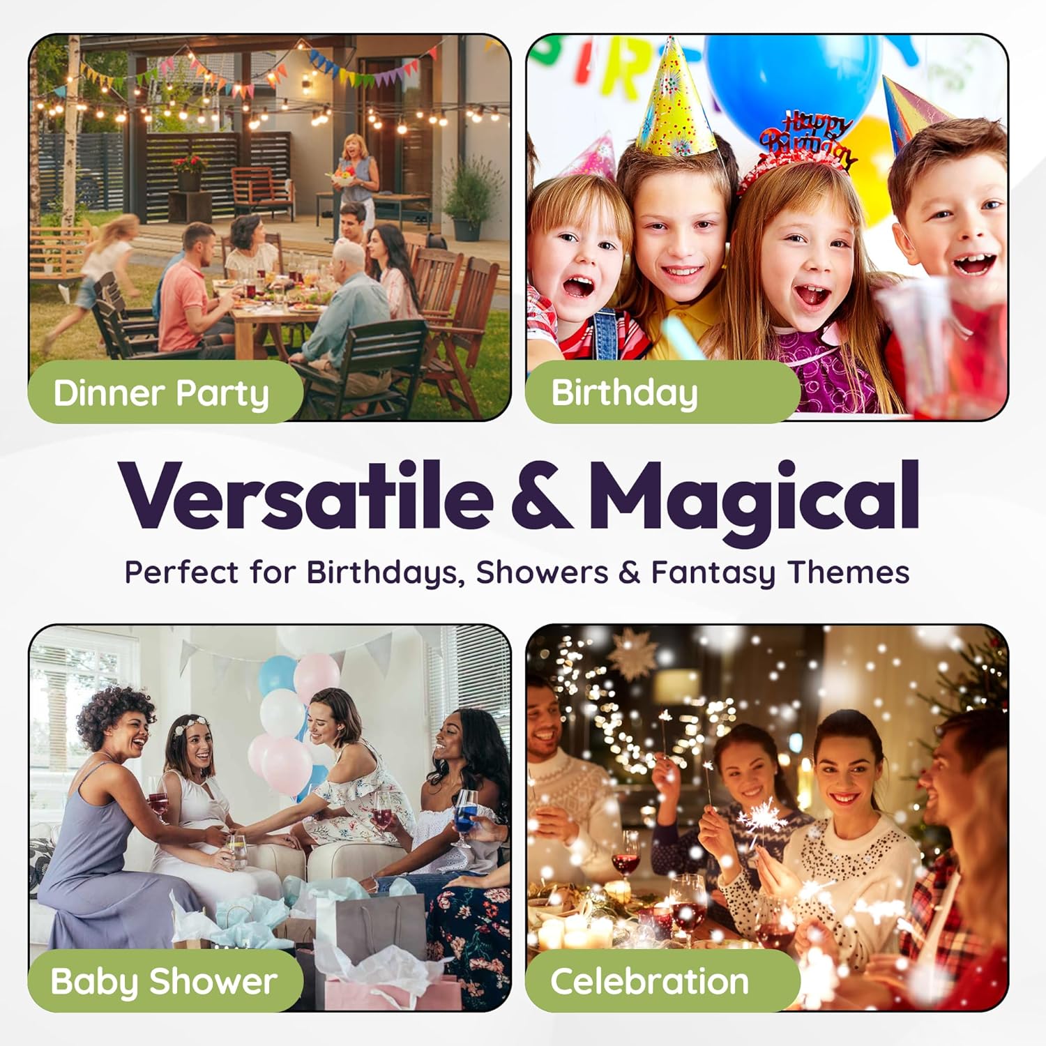 Dinosaur Birthday Party Supplies Set (for 12) – Complete Decoration Package with Tableware, Drinkware, Balloons, Banner, Candle, Cake Toppers, Blowouts, Hats, and Decor for Dinosaur-Themed Celebration