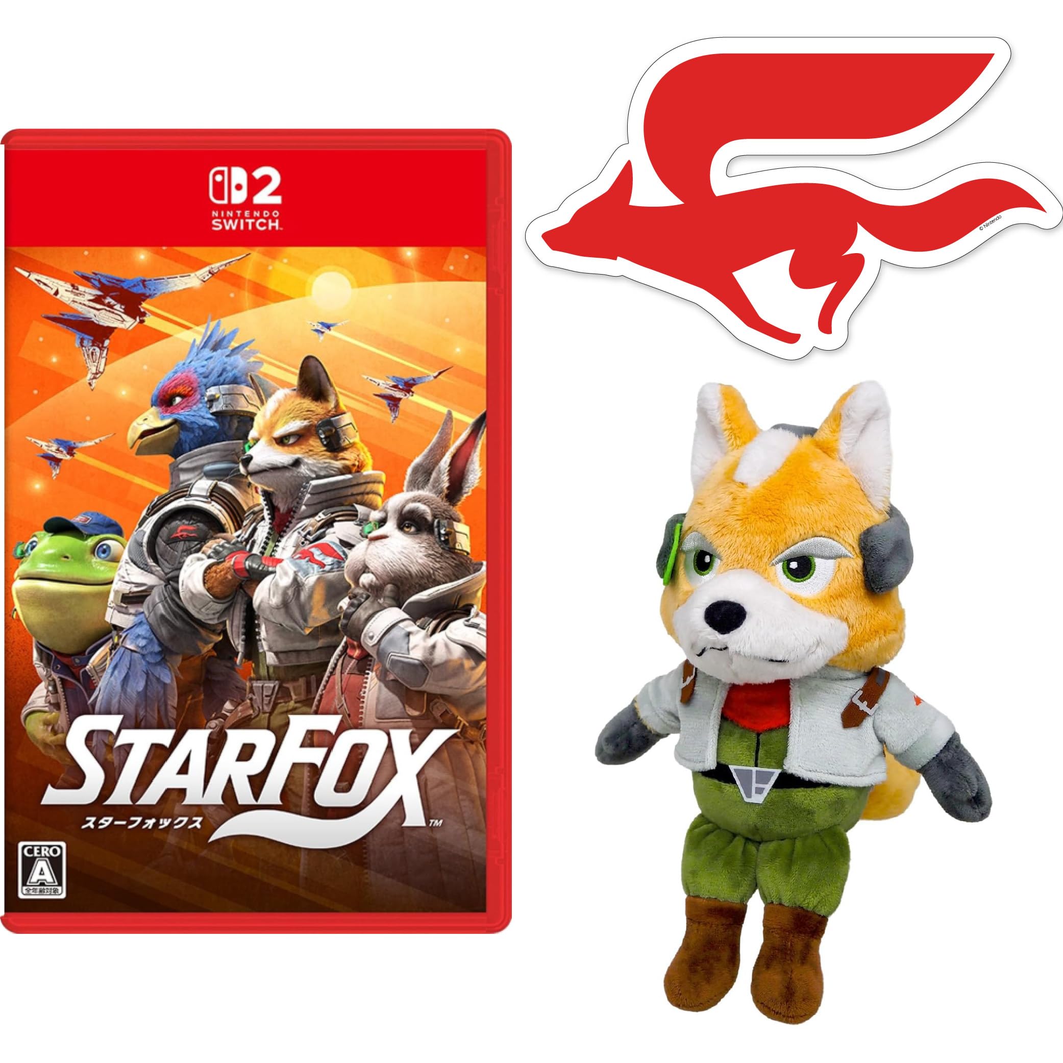 Amazon.co.jp: Star Fox (スターフォックス) -Switch2 ＆ フォックス