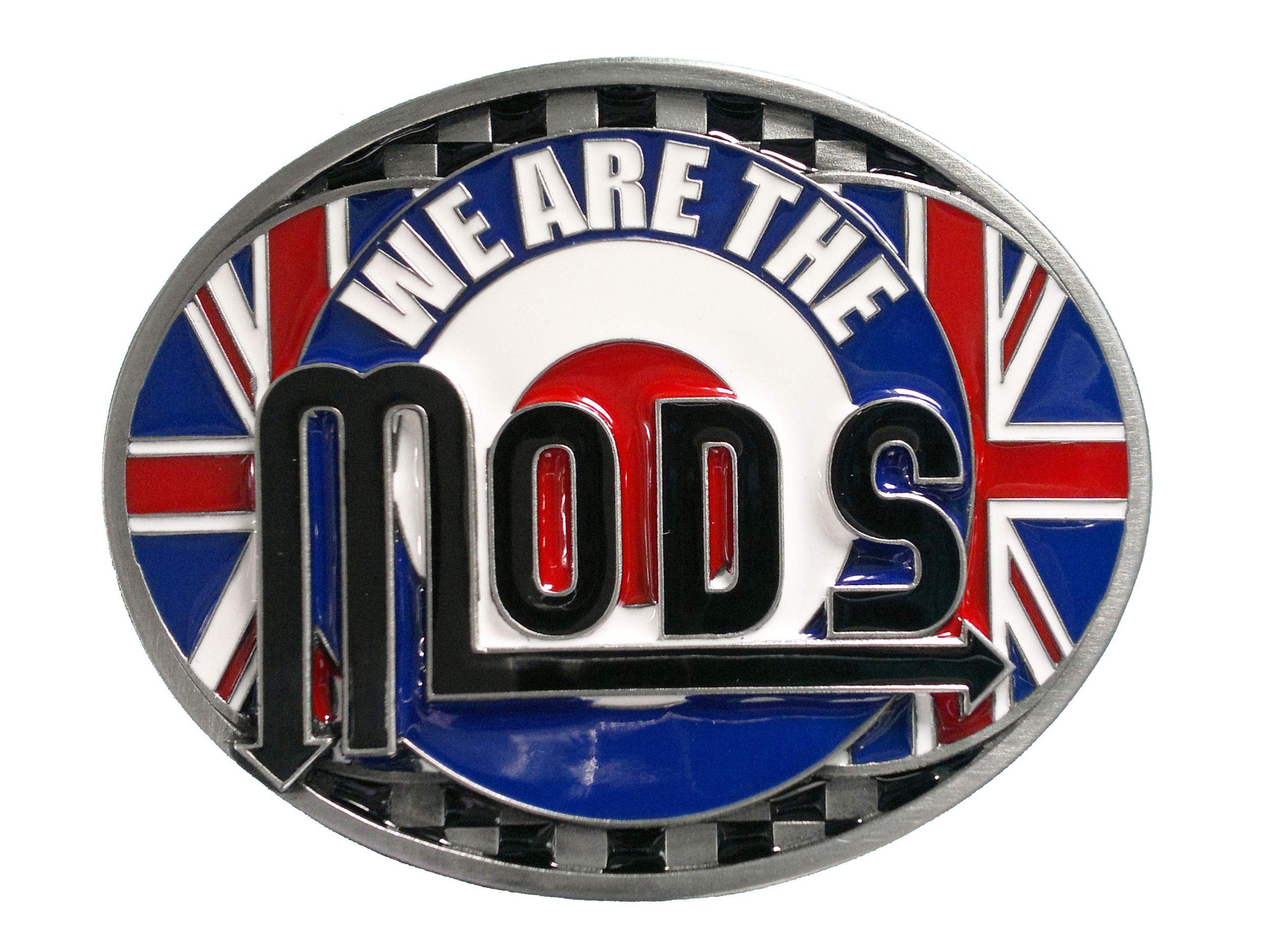 Tanside Limited 'We Are The Mods' Belt Buckle