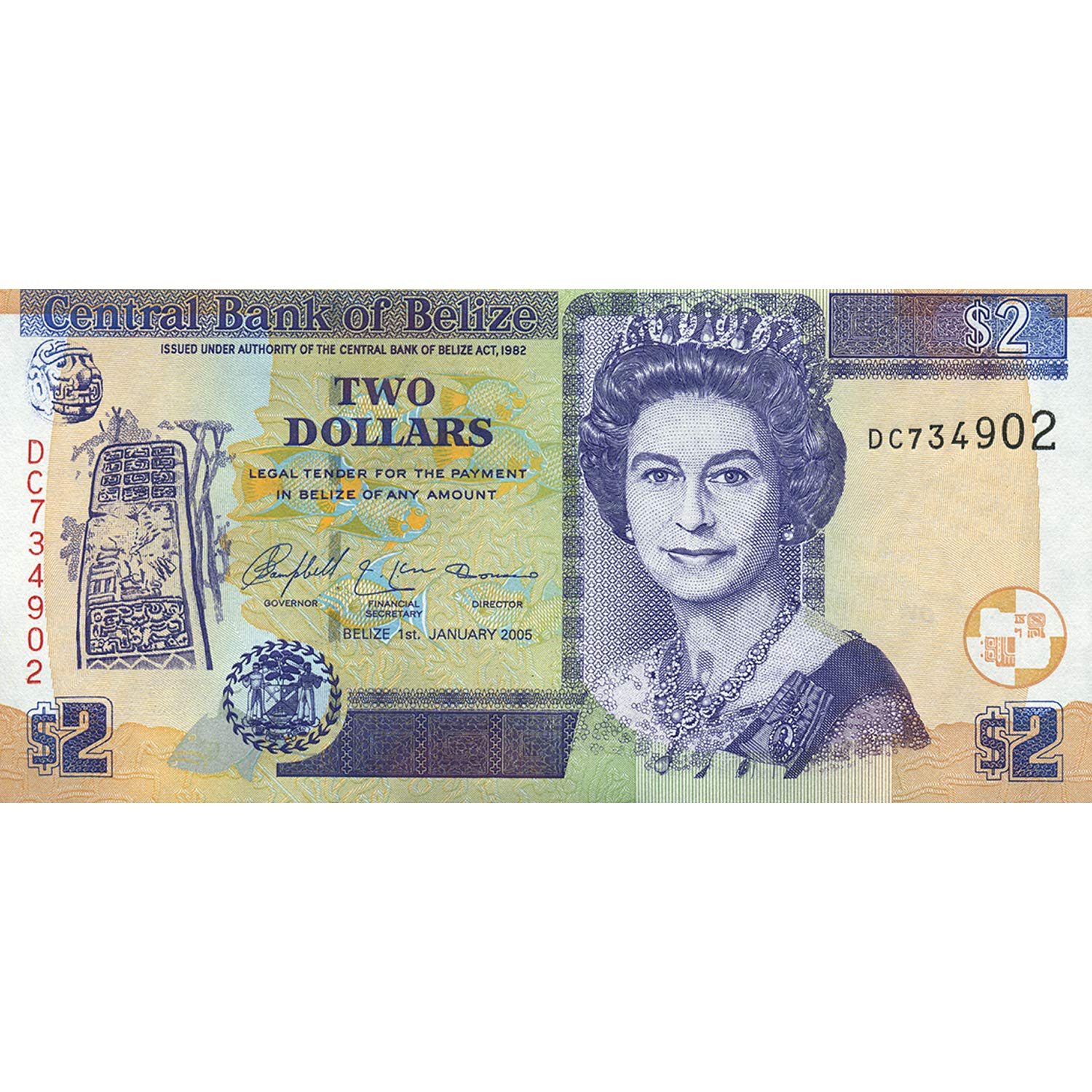 Autentyczna, oryginalna, kolekcjonerska, rzadka kolekcja banknotów królowej Elżbiety II