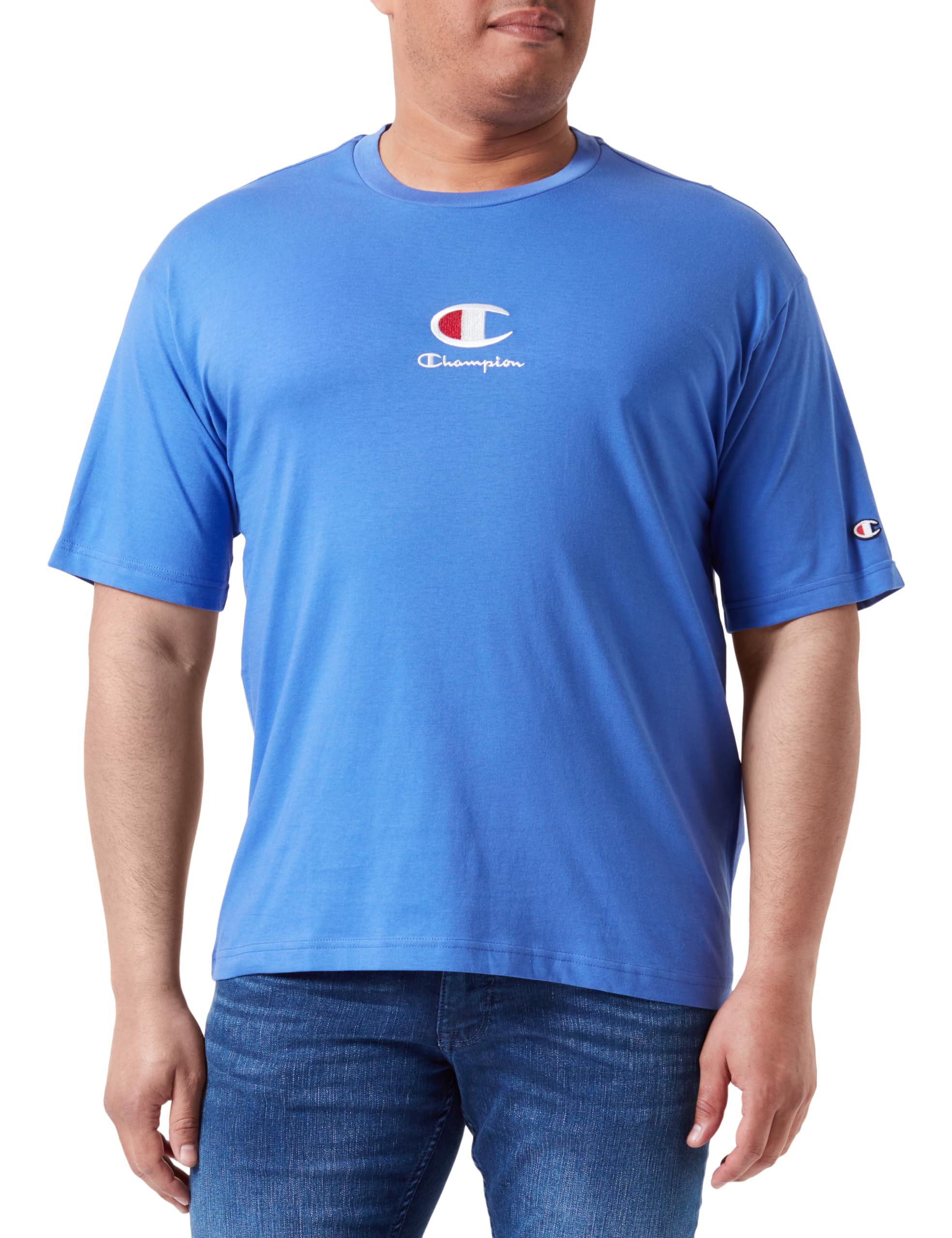 Champion Herren Legacy Icons Plus - S/S Crewneck T-Shirt