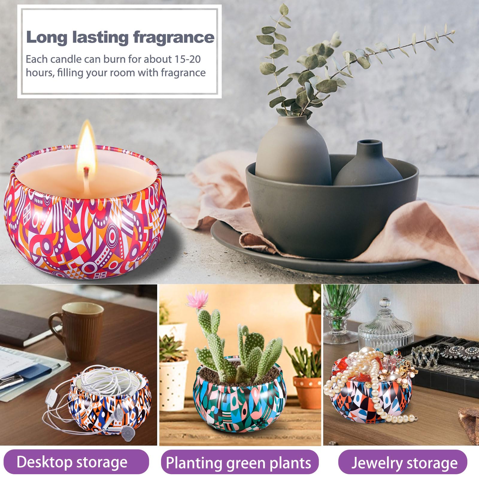 Treesunshine Kit De Fabrication De Bougies, Kit Bougie Maison, Kit Bougie A Faire Soi Meme Mit