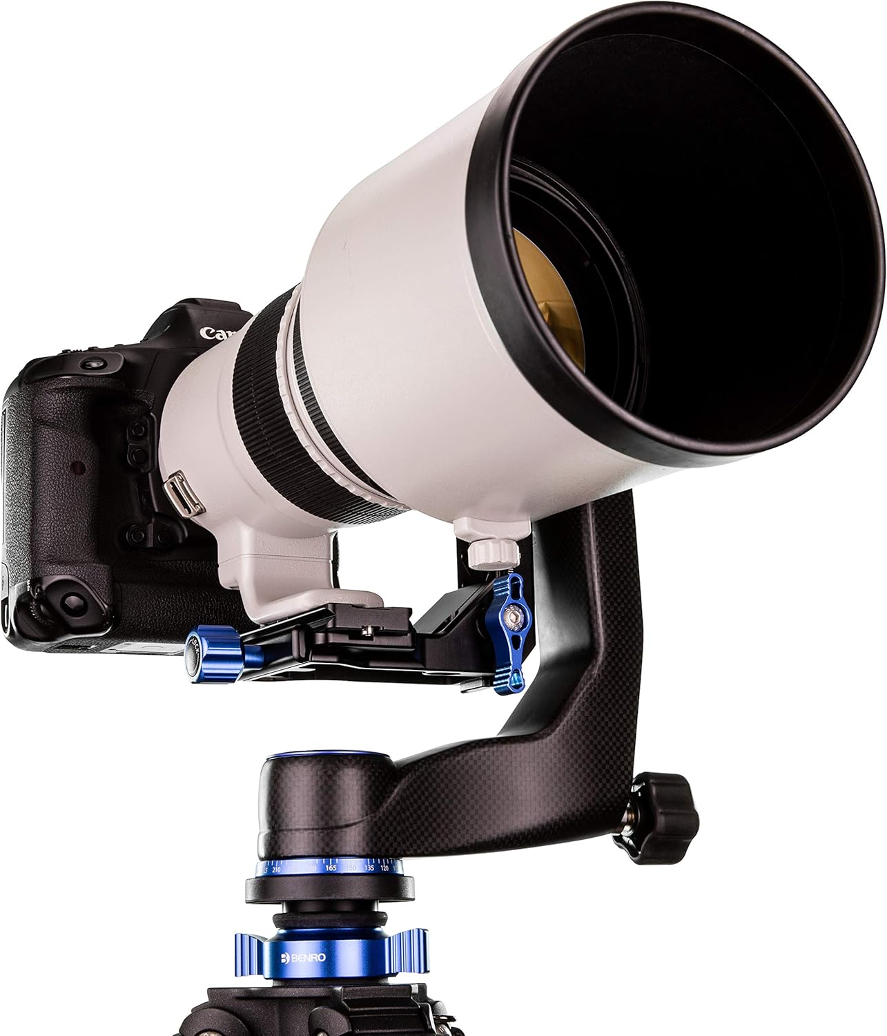 Professional Gimbal Head for Large Telephoto Lenses