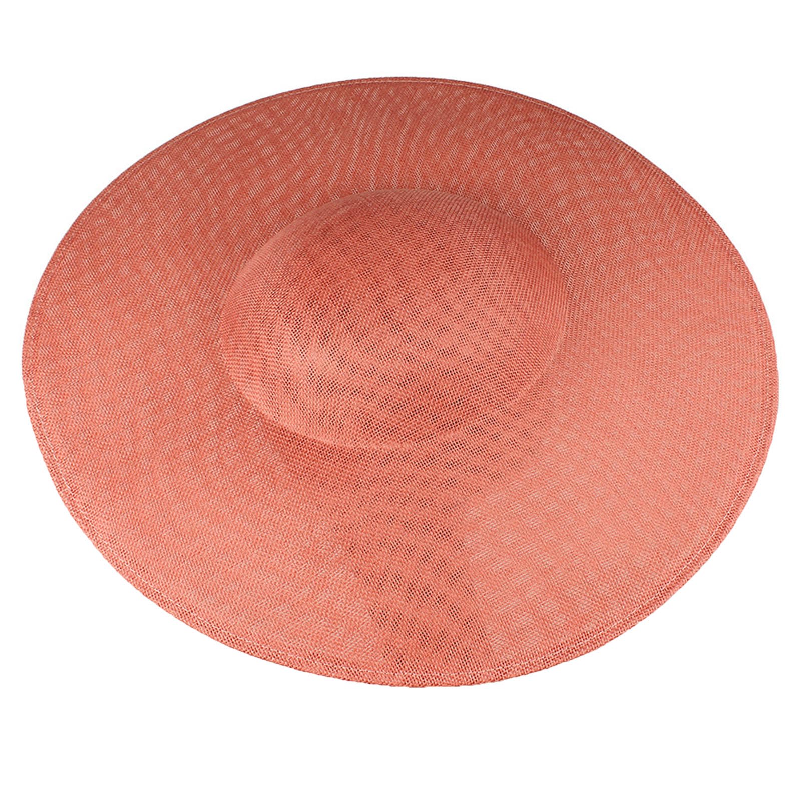 Uqezagpa Unisex B Fascinator Hat Ase 40Cm Diameter For Crafting Event And Special Occasions Millinery Uckram Hat Ase Stiffened For Ridal Fascinators Party Hats
