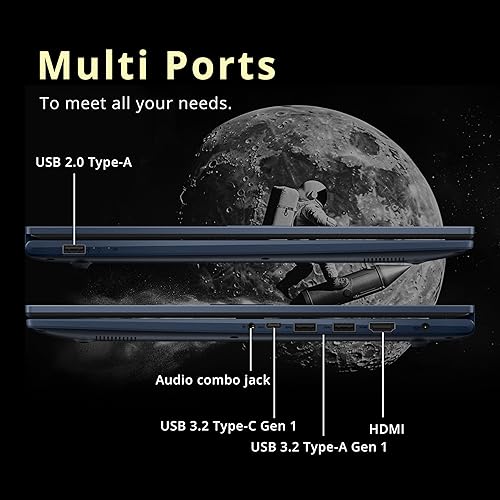 Miniatura 10 de Asus ZenBook 14 Pro oled Q415 Business Laptop (14" Fhd+ pantalla táctil, Intel 14-Core Ultra 5 125H, 8Gb ddr5, 512Gb ssd), Ai PC, cámara web Fhd,