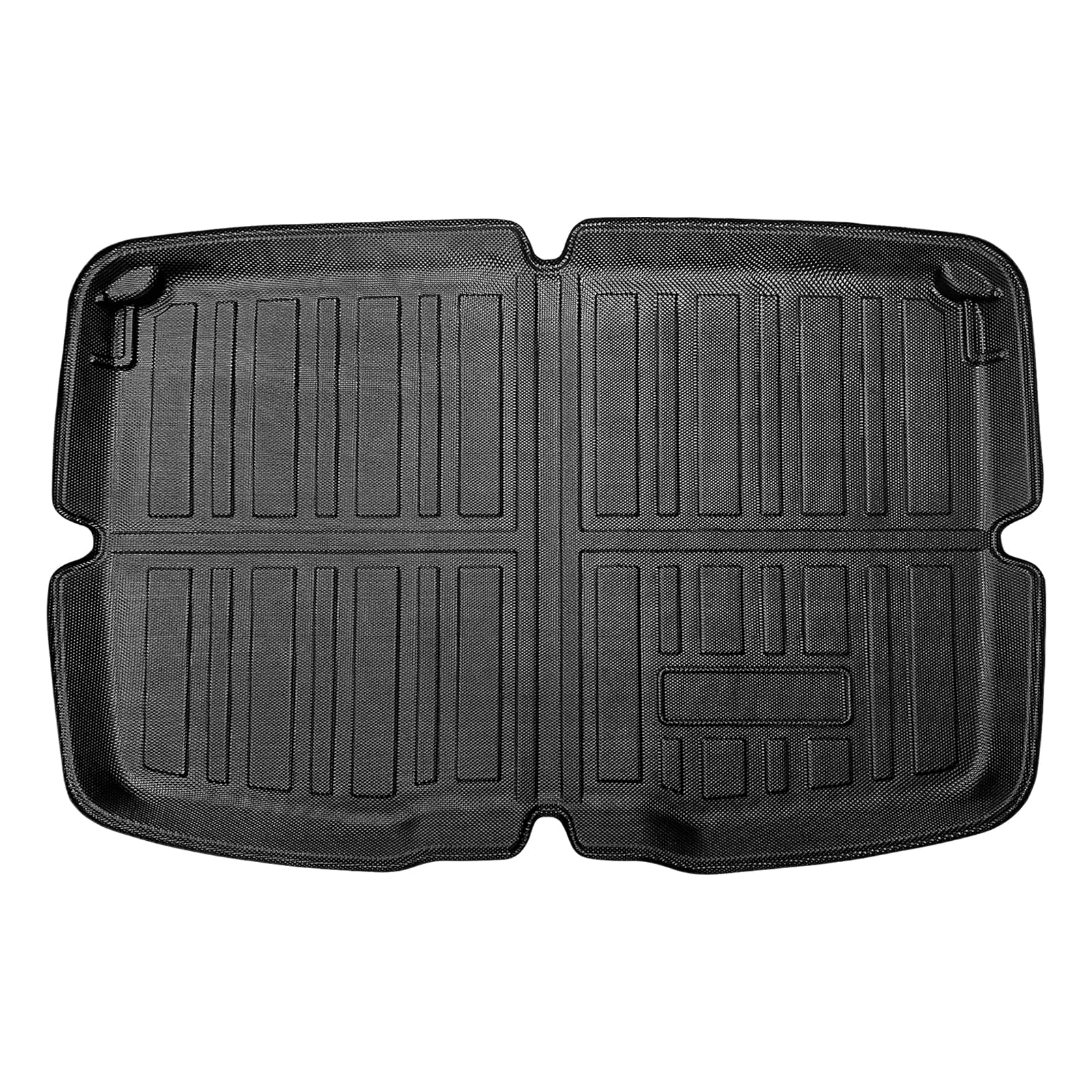 GAFAT für Dacia Sandero 3 Stepway III 2021-2026 2027 Kofferraummatte, Faltbare TPE Allwetter Kofferraumwanne, Facelift Sandero Stepway 3 Zubehör, 4cm hoher Rand, Multifunktional [Oberer Ladeboden]
