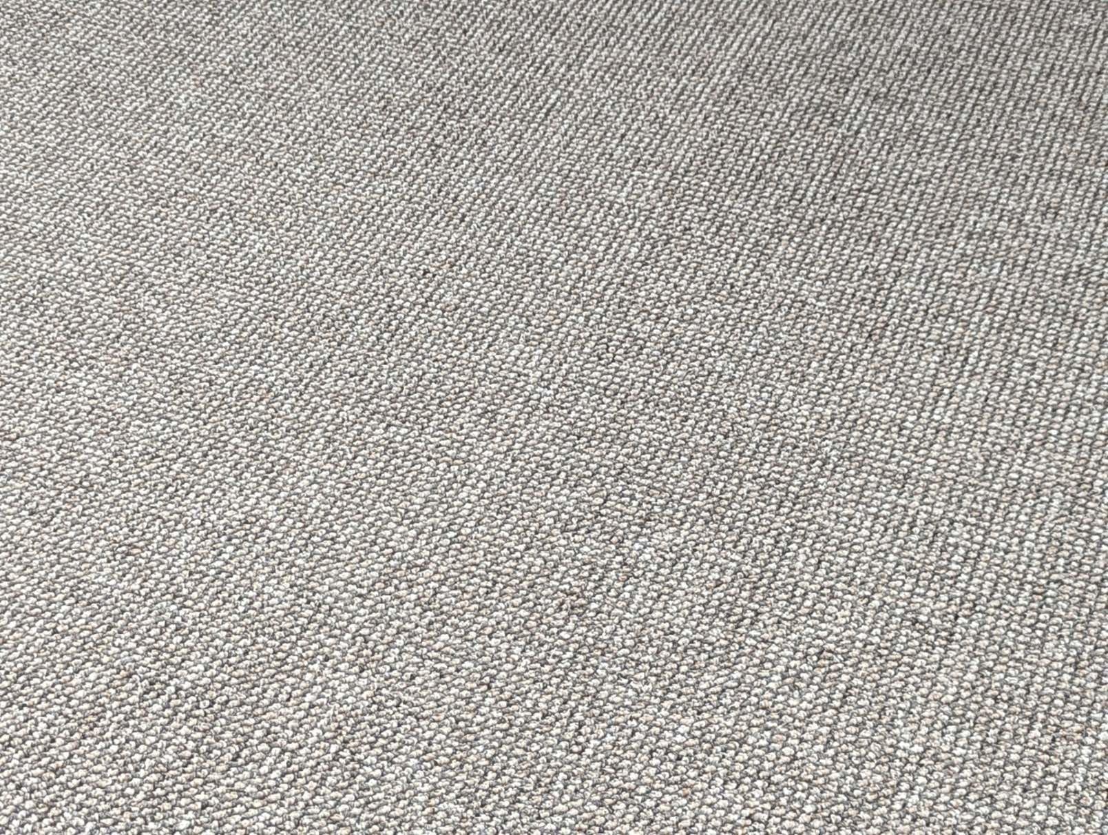 Moquette Tico | bouclette robuste en beige/gris pour le salon en 2m & 4m, Découpe (4m de large / 17m de long)