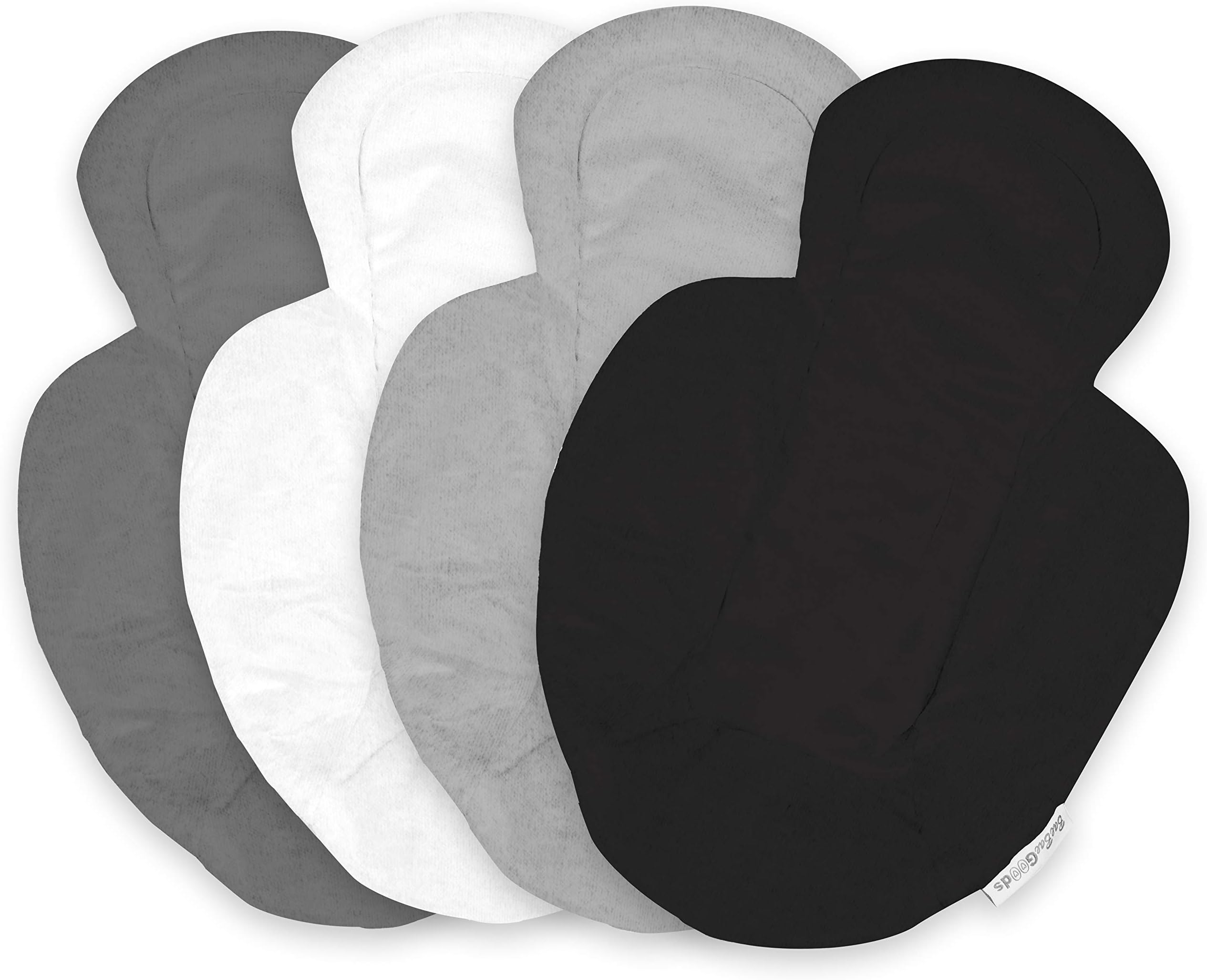 Infant Insert Compatible with 4Moms Mamaroo & Rockaroo – Car Seat Insert 2 Pack – Reversible Infant Car Seat Insert – Rockaroo & Mamaroo Newborn Insert – Soft Plush Minky Car Seat Head Support Insert