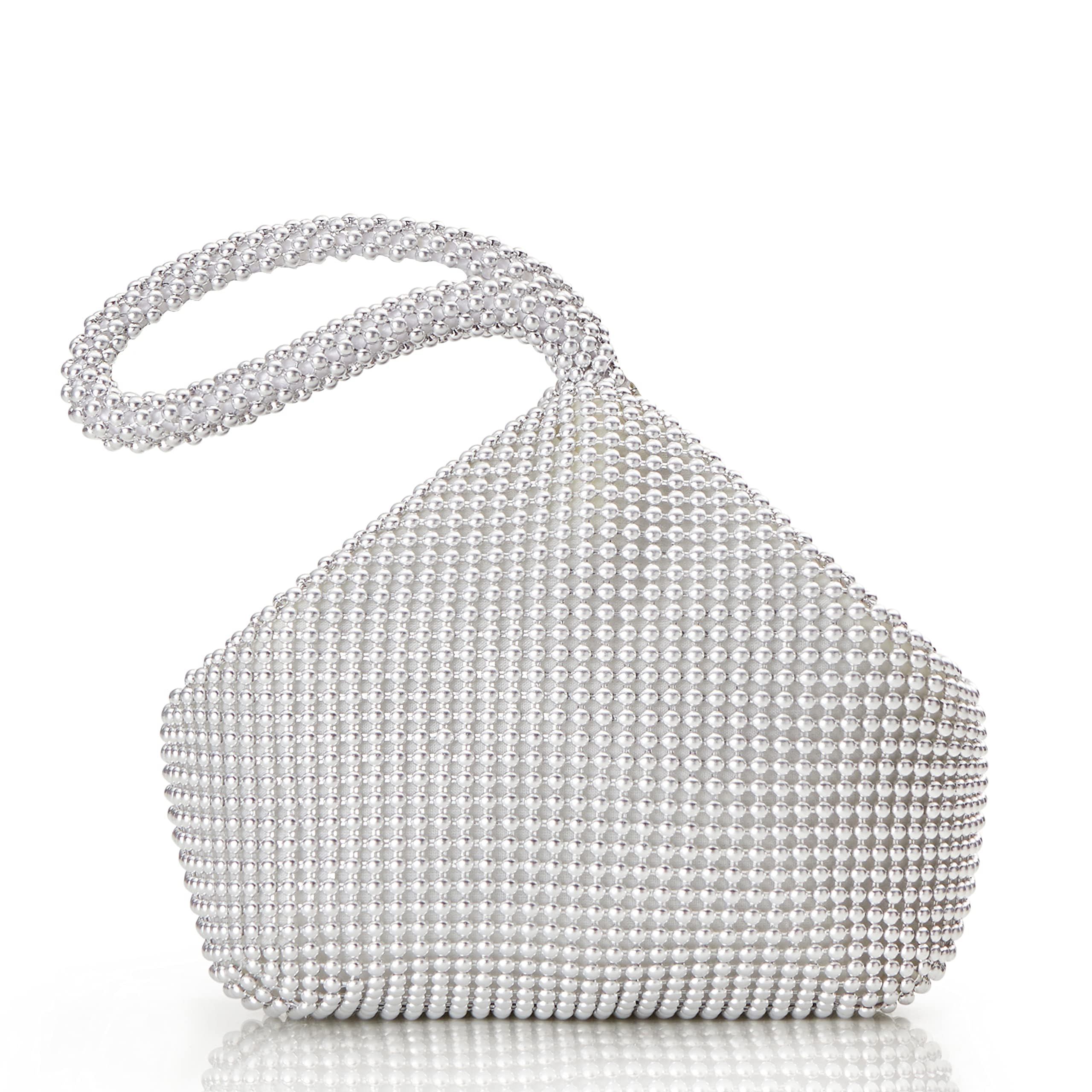 BABEYOND Bolsos de mano para mujer, bolsos de noche con cuentas de los años 20 para fiestas de disfraces, bodas y uso diario