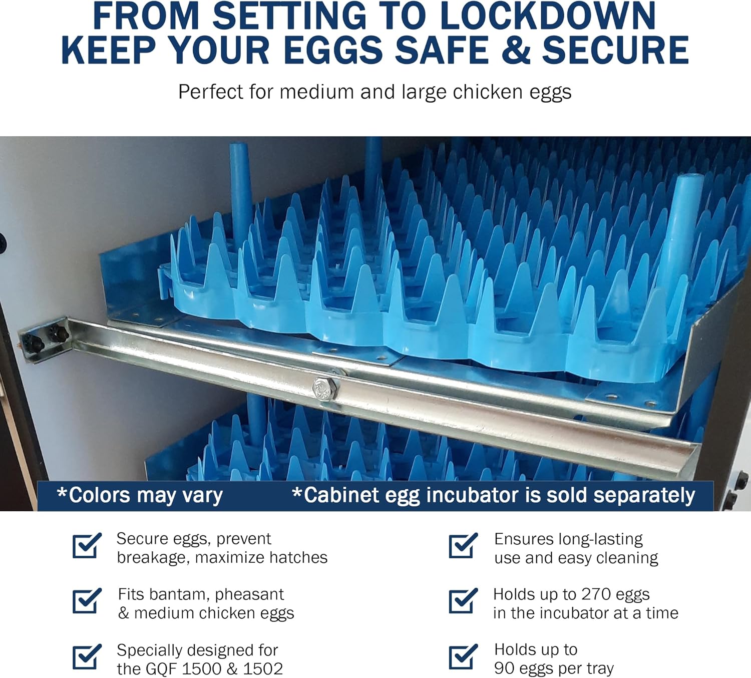 Universal Chicken Egg Trays (6 pack)