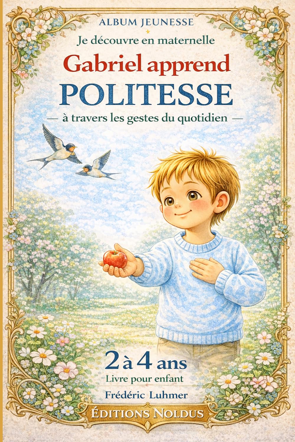 Livre enfant 2 3 4 ans Je découvre en maternelle Gabriel apprend la politesse à travers les gestes du quotidien: Album jeunesse - éveil (Livre pour ... - Je découvre en maternelle ou à la crèche)