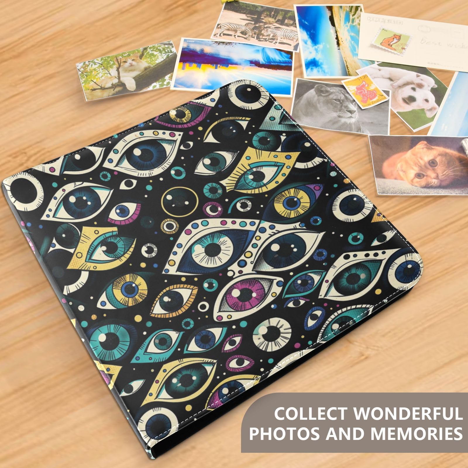 Album de scrapbooking en cuir pour ajouter ou retirer librement les pages intérieures