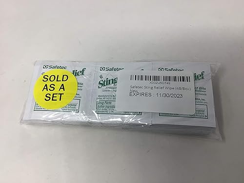 Miniatura 2 de Safetec Toallitas para aliviar picaduras (48caja)