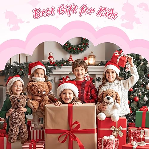 Miniatura 7 de Juego de juguetes de peluche con imán y pulseras de unicornio para el hombro, vestido de unicornio para concurso de disfraces de niñas, bonito