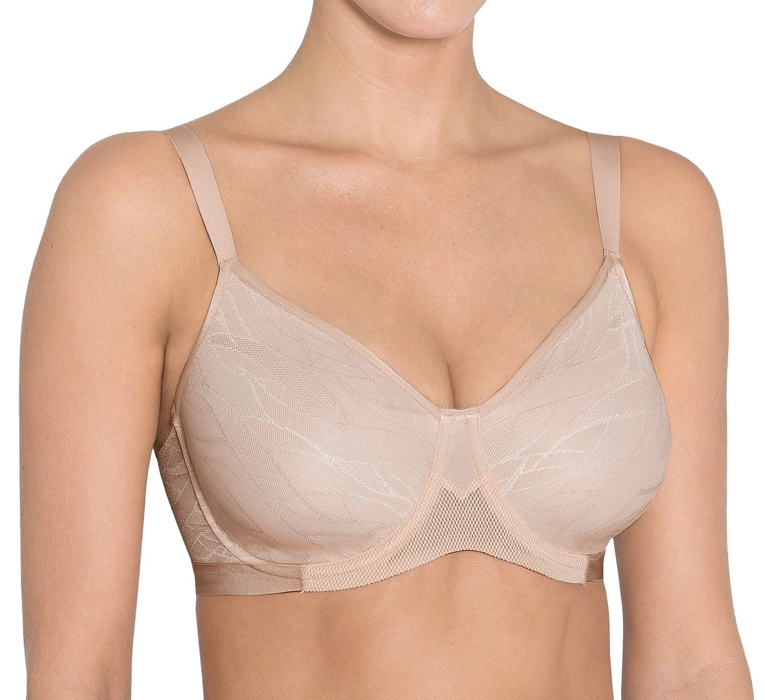 Triumph Airy Sensation W01 Underwired Minimiser Bra Nude Beige (00NZ) 42F CS