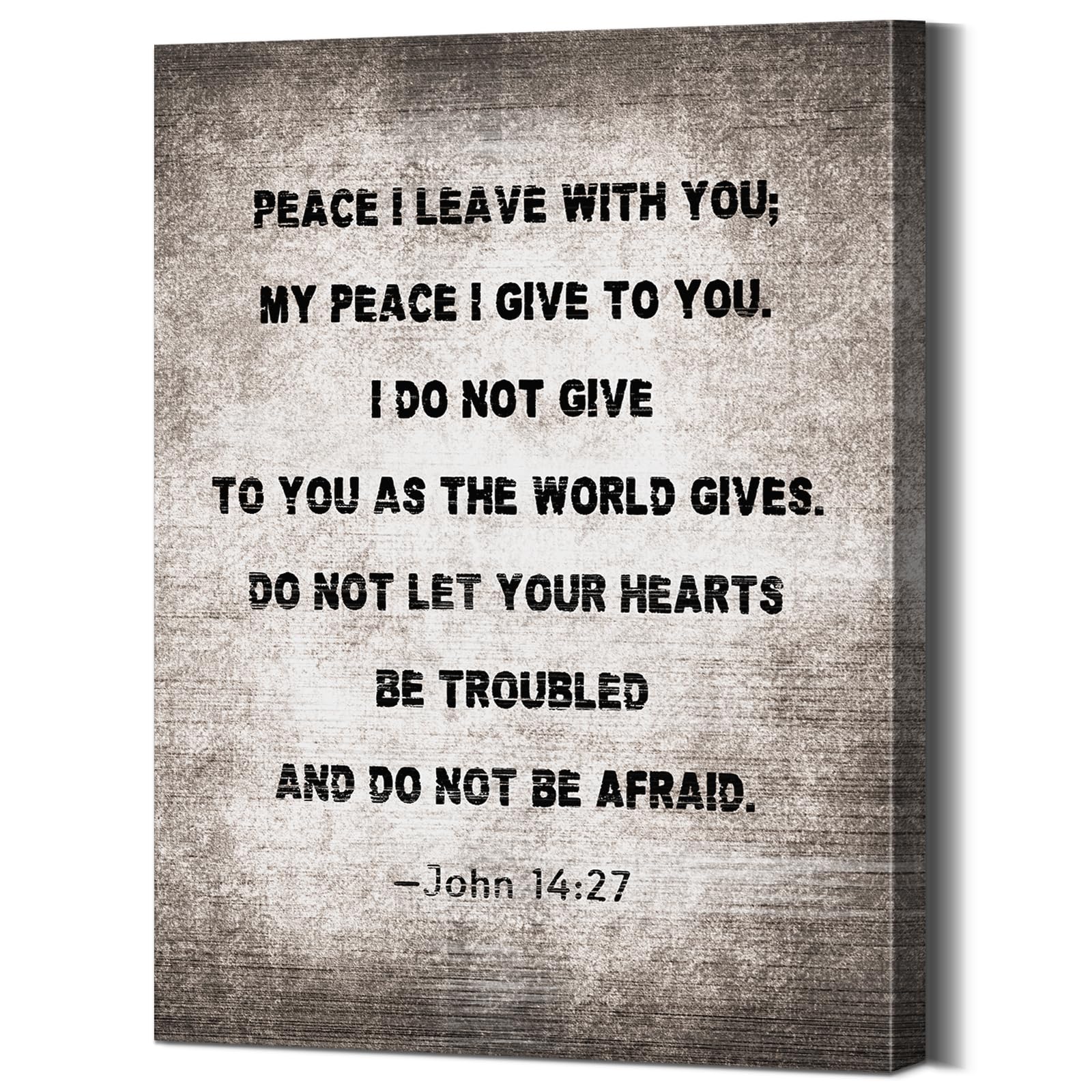 YOUHONG Jesus Christ Wall Art Christian Decor, Religious Posters and Pictures for Wall, Jesus Picture Religious Decorations for Living Room Decor with Built-in Wooden Frame (12x15.7 Inch) Art-22 12"L x 15.7"W