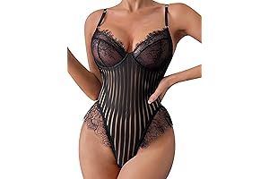 Women's Lace Bodysuit: Sultry Allure in Every Curve
