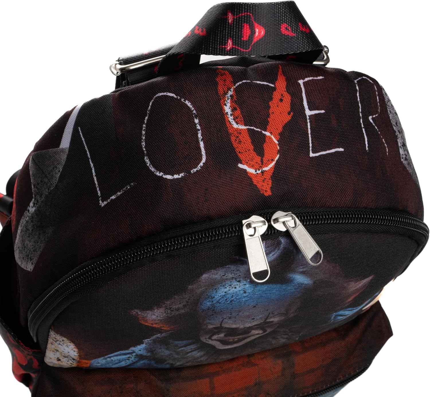 Warner Bros It Pennywise You'll Float To 13" Deluxe Nylon Mini Backpack - Image 4