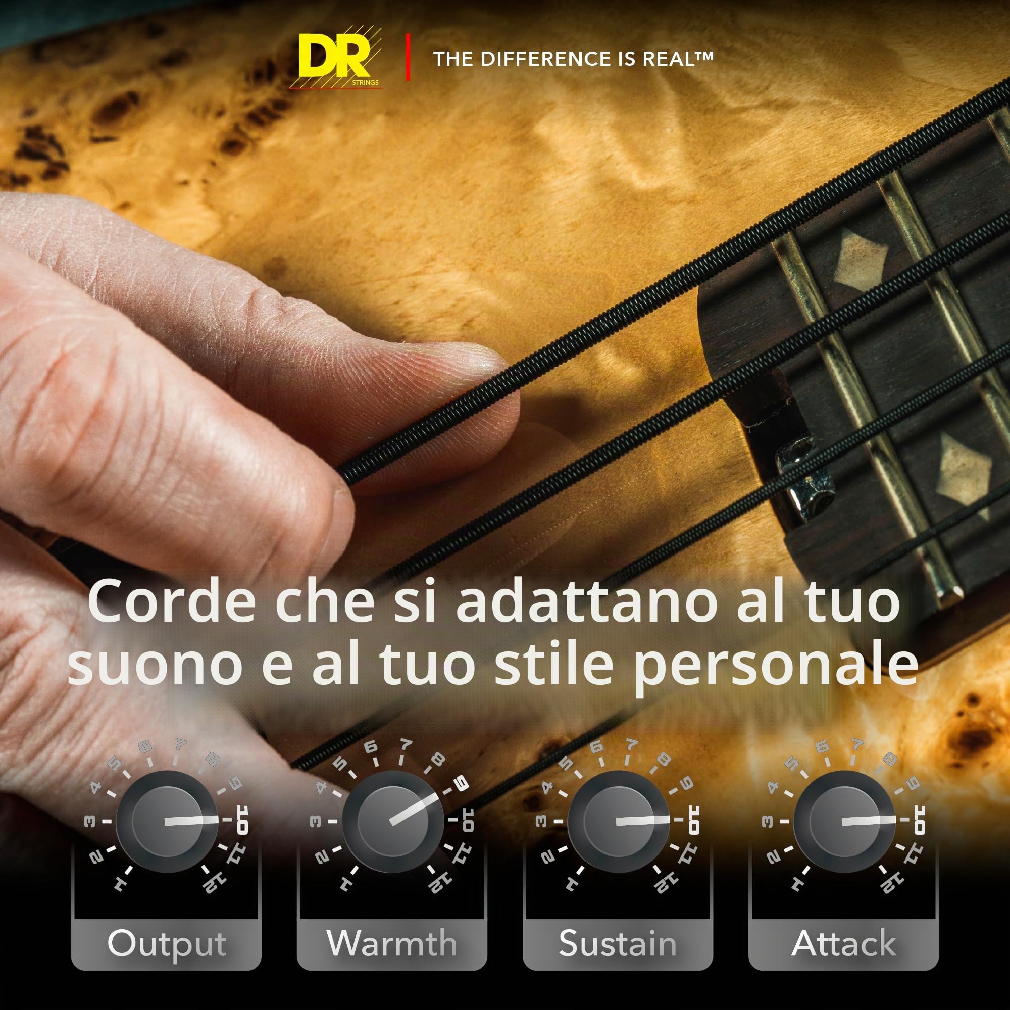 DR Black Beauties Basso 5 Corde 45-130