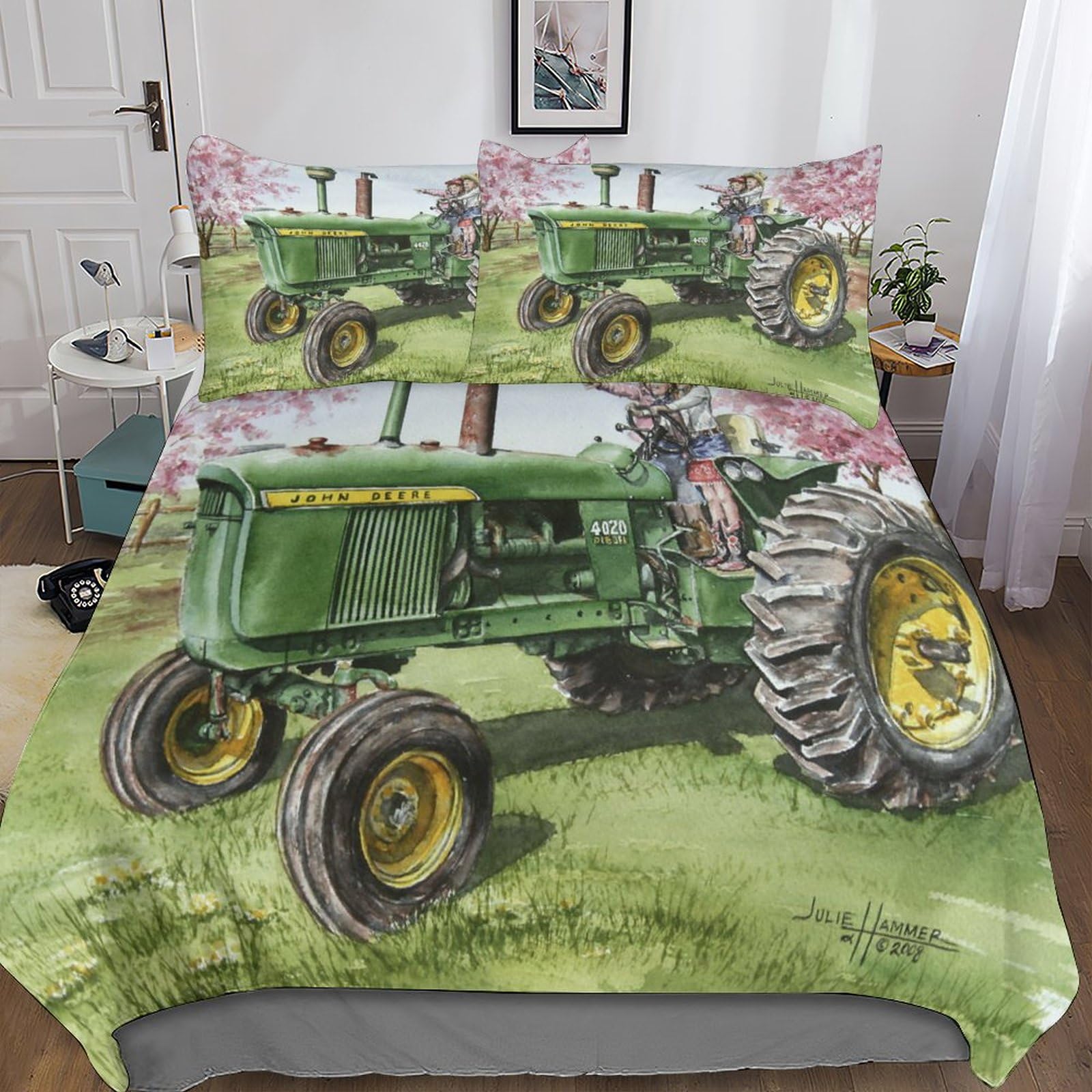 Ensemble de lit 3D dessin animé et couvre-lits microfibre pour enfant