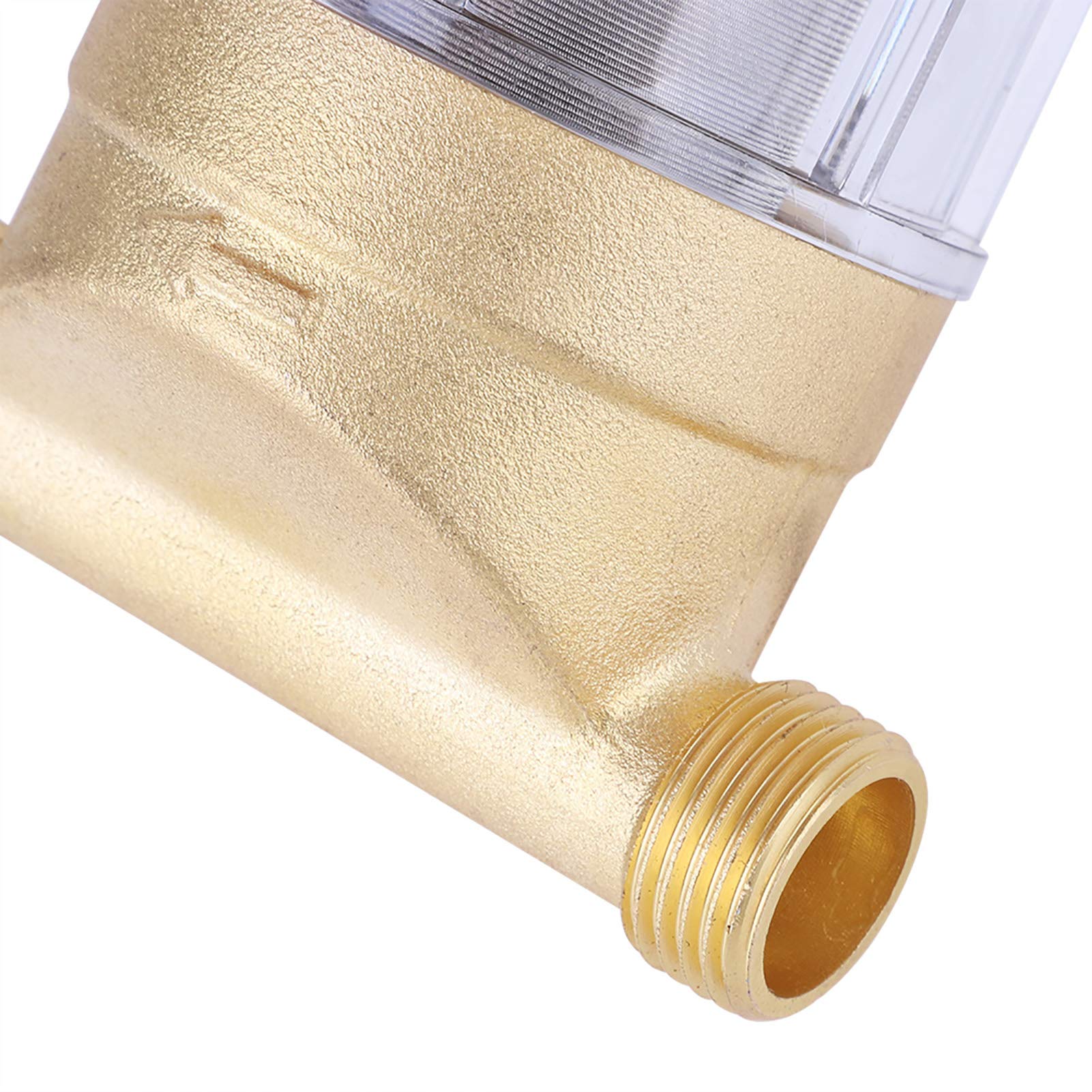 Filtro Sedimenti Riutilizzabile 3/4" per Rubinetto - Prefiltro Acqua Spin Down per Pozzi e Casa con Rimozione Sabbia e Impurità, Depuratore per Acqua Pura Uso Domestico