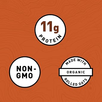 CLIF BARS - Energy Bars - Crunchy Peanut Butter - Made with Organic Oats - Plant Based Food - Vegetarian - Kosher (2.4 Ounce Protein Bars, 24 Count) Packaging May Vary