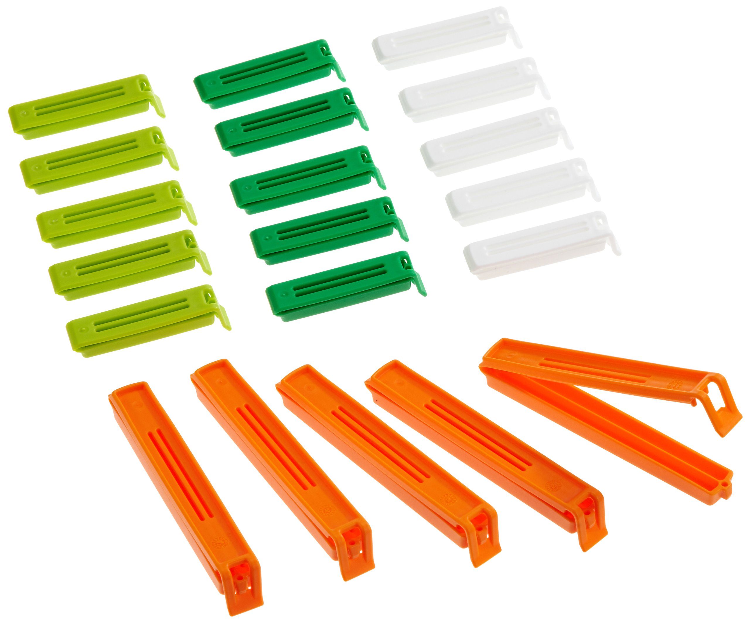 KitchenCraft Assorted Bag Clips - Plastic