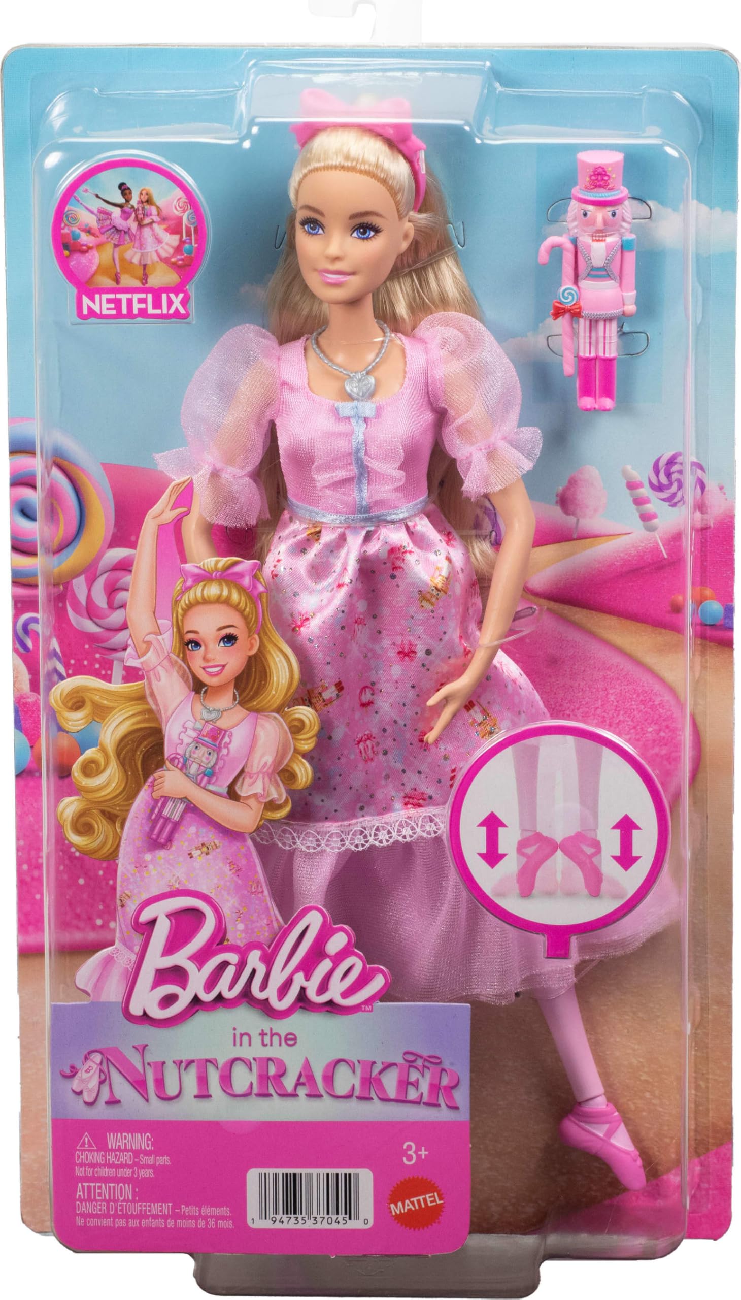 Barbie JLW51 Caucasian Fantasy Nutcracker Core Clara Doll : Amazon