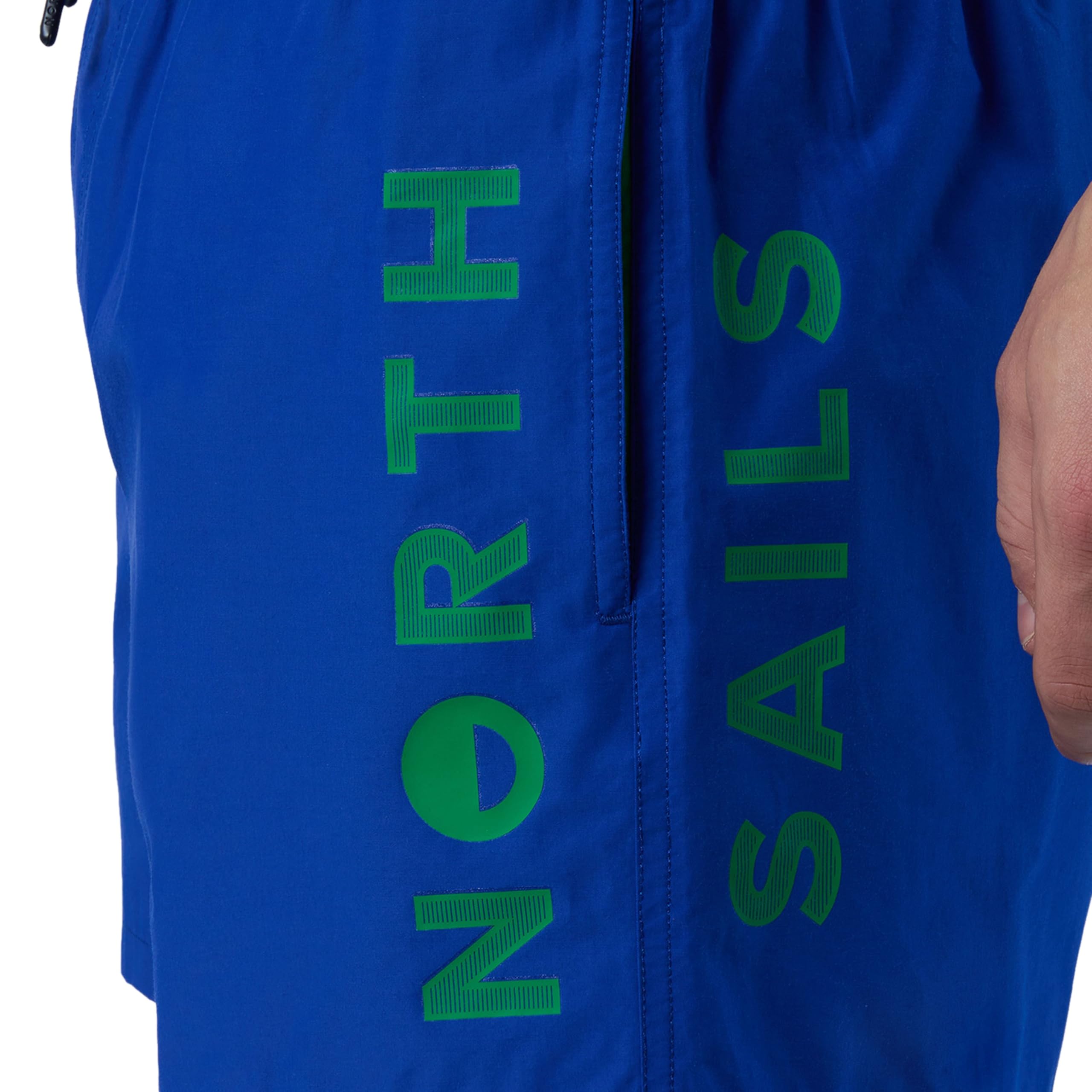 NORTH SAILS Męski kostium kąpielowy bawełniany niebieski