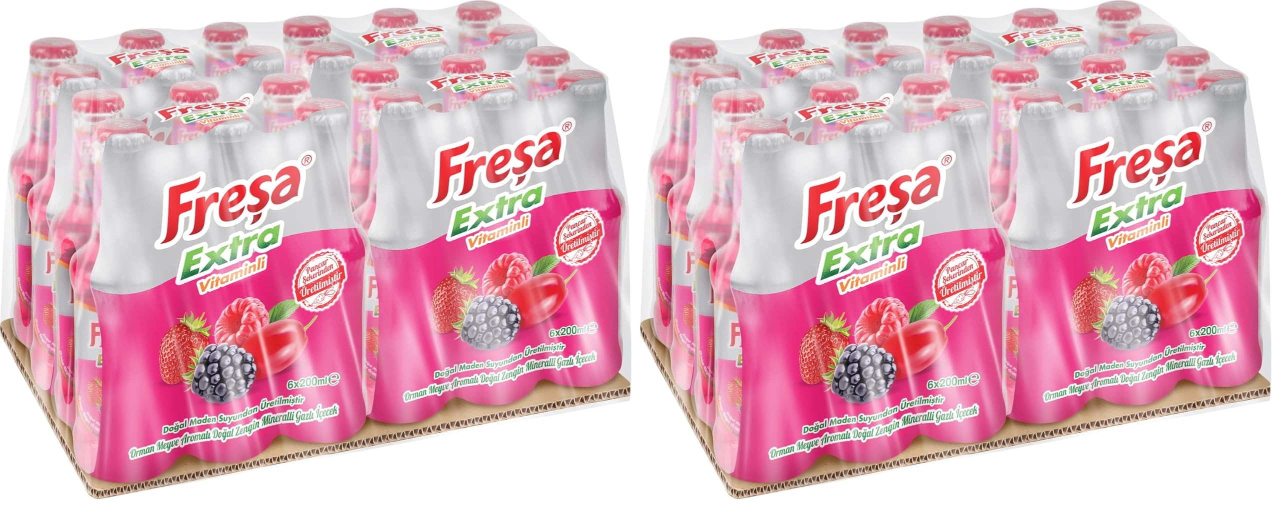 Freşa Extra Orman Meyve (200 ml x 24 Adet) (2 paketi)