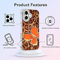 Vista 124 de I-MGAE-IN-AR - Funda diseñada para iPhone 12 y 12 Pro, diseño de mariposa plateada brillante, funda protectora de poliuretano termoplástico, suave