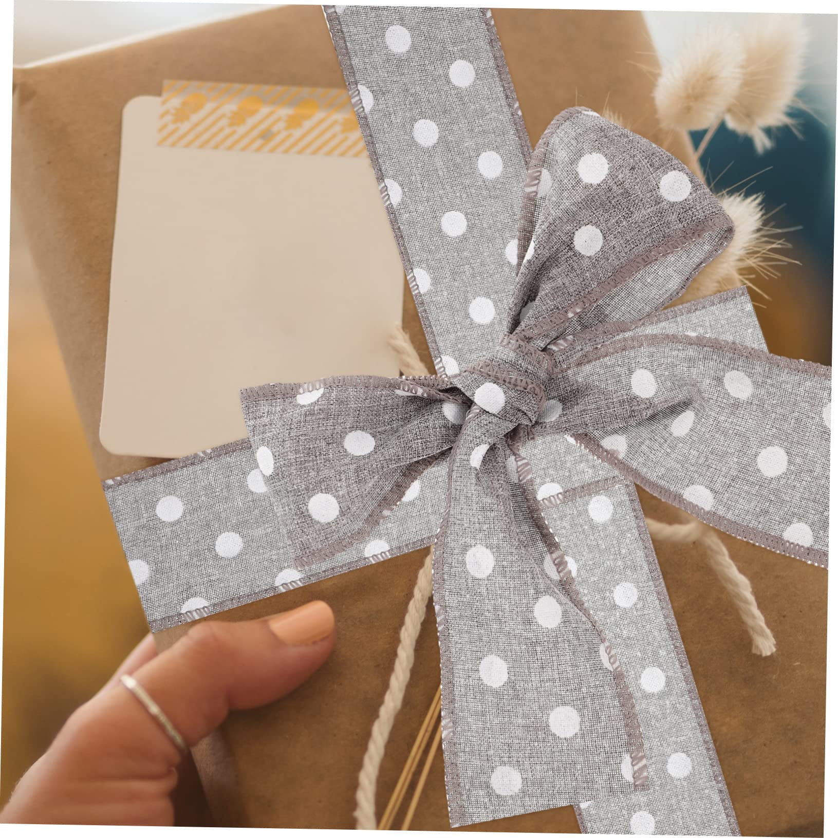 5rollen Bänder Für Geschenke Zum Selbermachen Weihnachtsbänder Dekorative Bänder Für Weihnachtsbaum Und Geschenkboxen