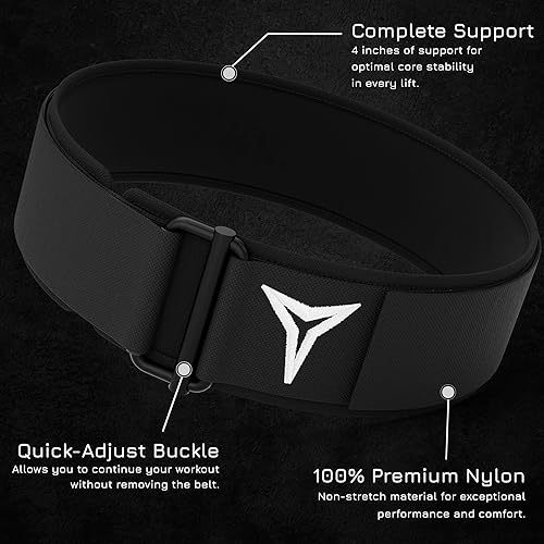 Miniatura 3 de Breaking Limits Cinturón de pesas para hombre  Cinturones para hombre  Cinturones de levantamiento de pesas  Cinturón de levantamiento de pesas para