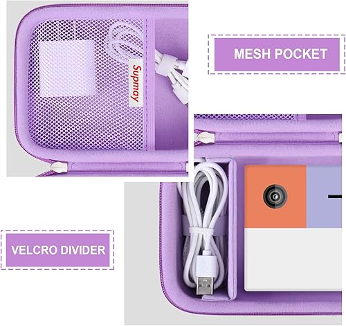 Miniatura 10 de Funda de transporte compatible con Agoigopara Secktonpara Goopowpara Miiulodipara cámara digital impermeable Yoophane, soporte de almacenamiento