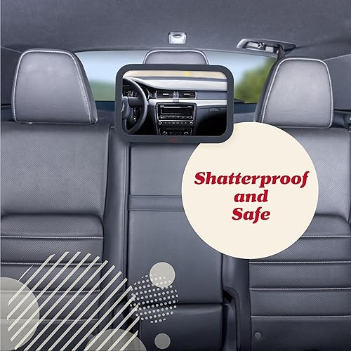 Vista 13 de Espejo para asiento trasero de bebé, Negro