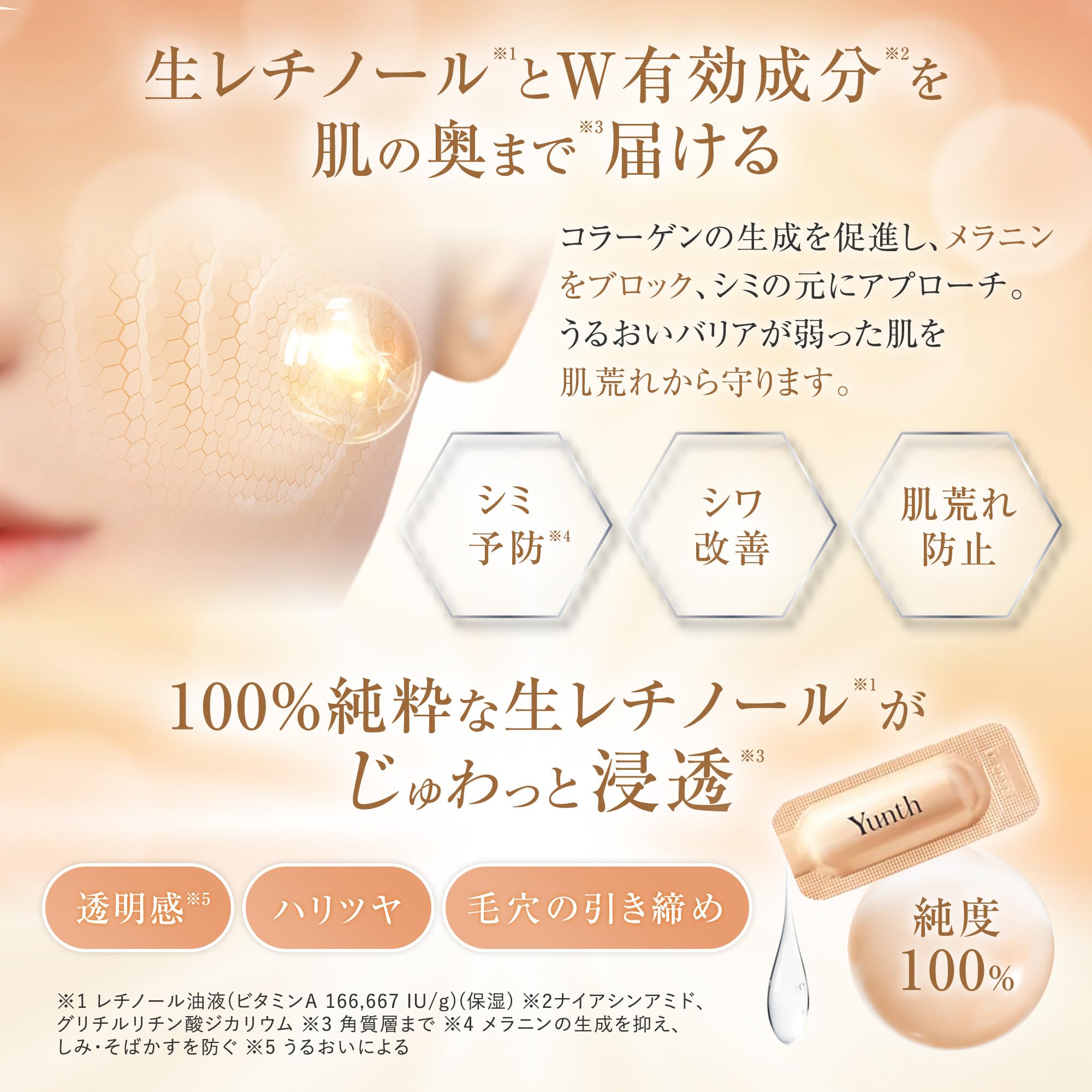 Amazon | Yunth ユンス 導入美容液 28日分 + 生VAダーマ 美容液 28日分