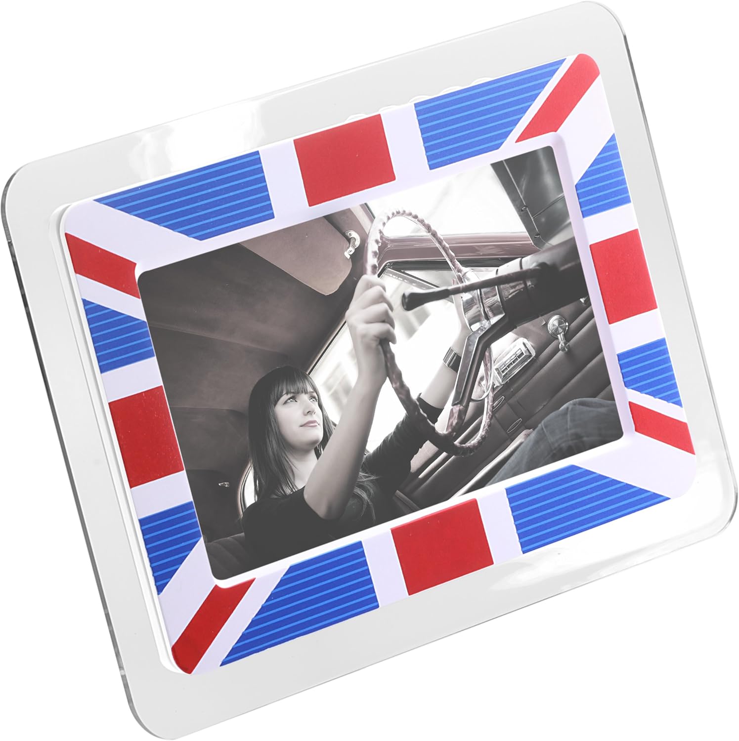 KitVision 7 inch Digital Photo Frame with Builtin Stand Supporting SD/MMC/MS