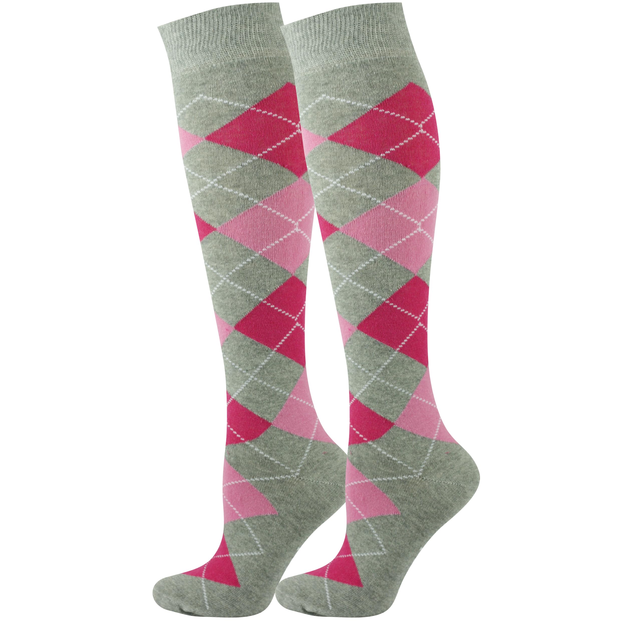 MysocksMens Knee High Socks Argyle