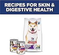 Vista 10 de Hill's Science Diet Sensitive Stomach & Skin, Adult 1-6, Stomach & Skin Sensitivity Support, Dry Dog Food, Pollock, Barley, & Insect Recipe, 12 lb