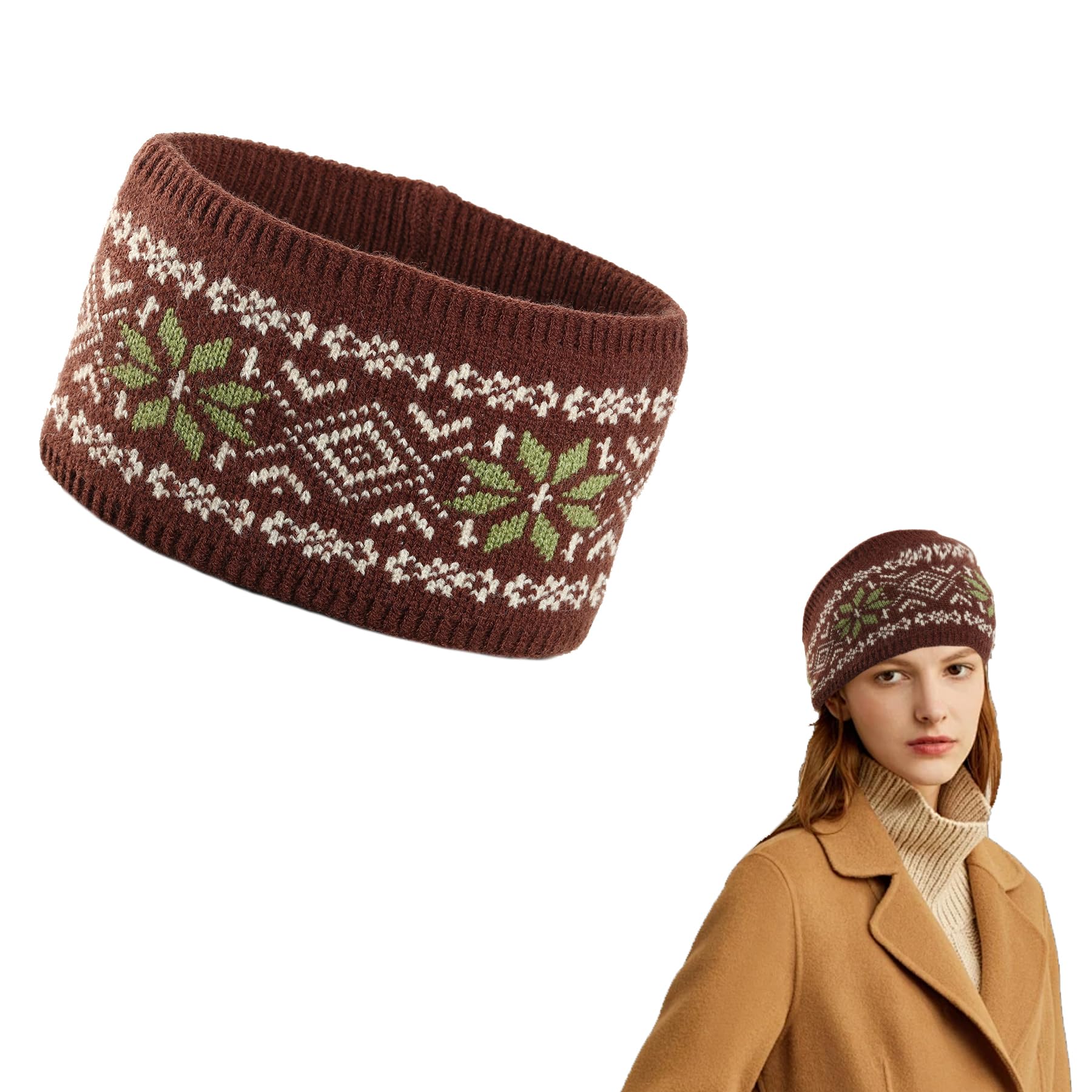 Ear Warmer Headband, Wide Headband, Thick Headband, Knitted Headband Women, Knitted Headband
