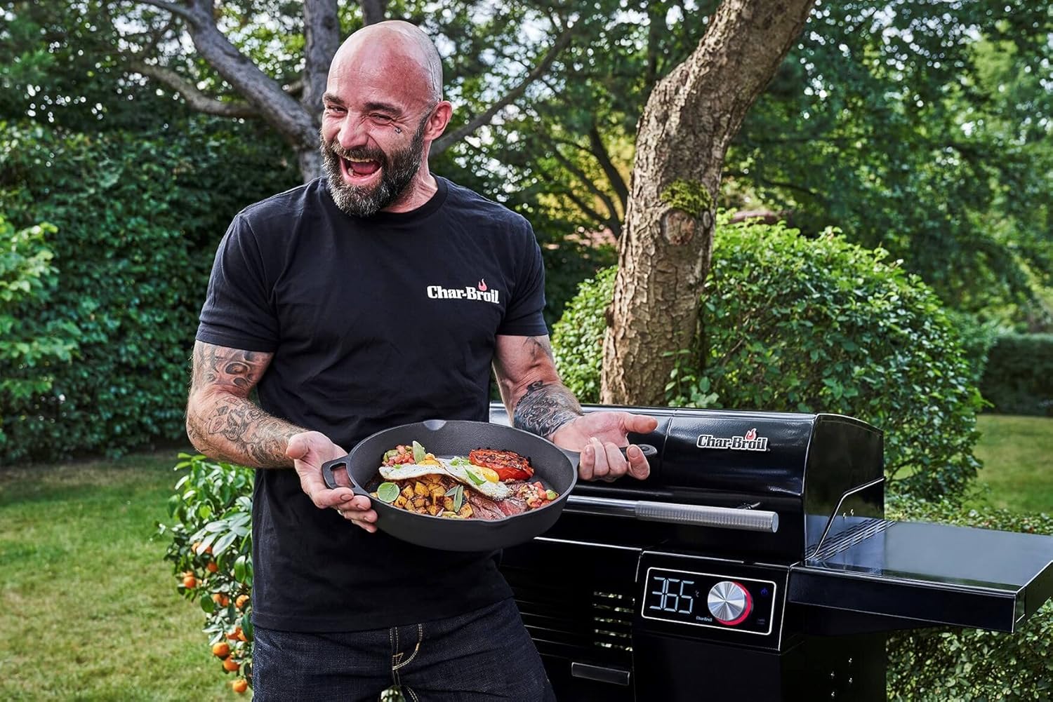 Char-Broil SMART-E Barbecue elettrico – E-POWER fino a 370 °C, Controllo Preciso della Temperatura e Modalità AUTO CLEAN Char-Broil SMART-E Barbecue elettrico – E-POWER fino a 370 °C, Controllo Preciso della Temperatura e Modalità AUTO CLEAN