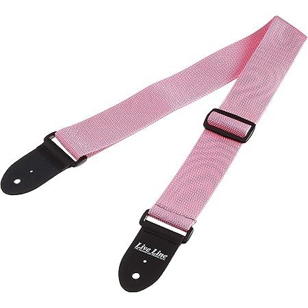 Amazon Live Line ライブライン ポリプロピレンギターストラップ ピンク Ls10pk 楽器 音響機器 楽器 音響機器