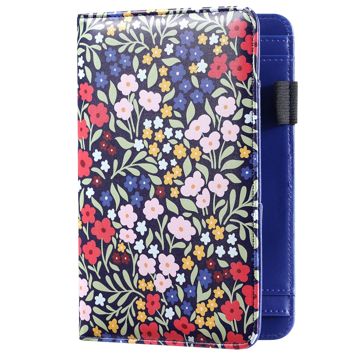 Server Book, Waitress Book, Server Books for Waitress/Waiter with Zipper Pocket Waitress Book Organizer Checkbook Cute Cat Cover 8x5 Inch